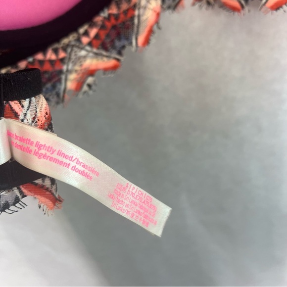 Victoria’s Secret pink multicolor halter bra size small - Picture 4 of 4